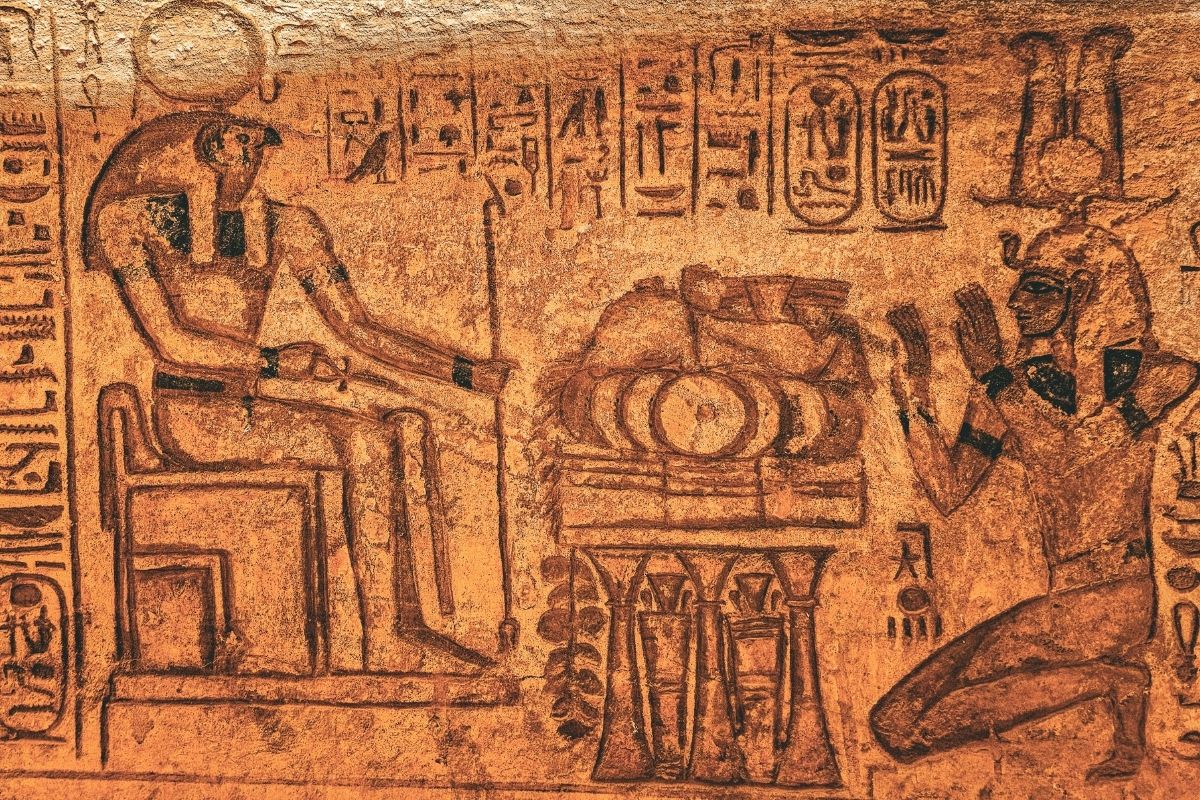 Ancient Egyptian Deities Reliefs depict gods like Isis, Osiris & Ra, showcasing rich mythology and art that shaped Egypt’s spiritual and cultural heritage.