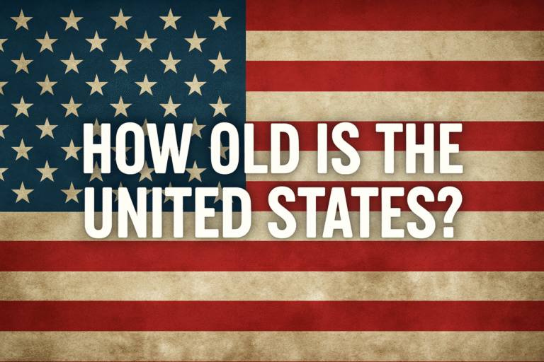How Old Is the United States?