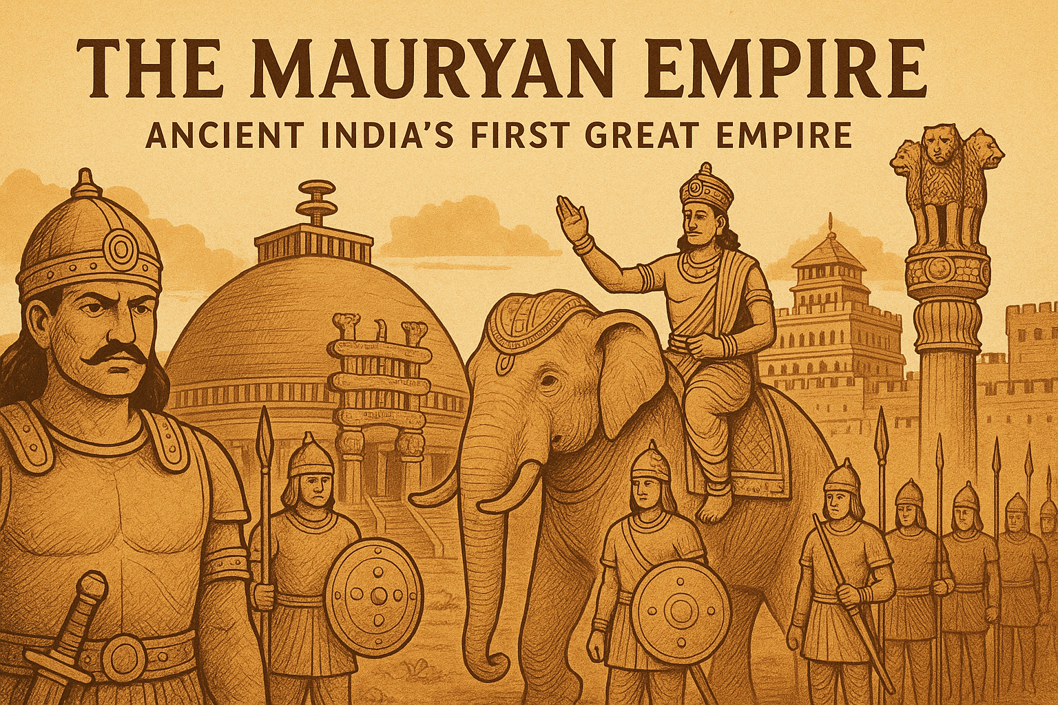 The Mauryan Empire Ancient India First Great Empire