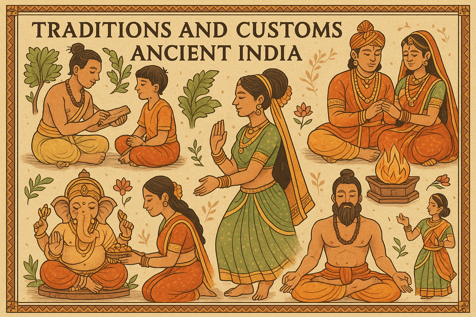Traditions and Customs Ancient India